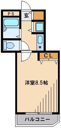 煉瓦館イーストフェイスの物件間取画像